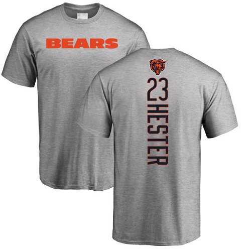 Chicago Bears Men Ash Devin Hester Backer NFL Football #23 T Shirt